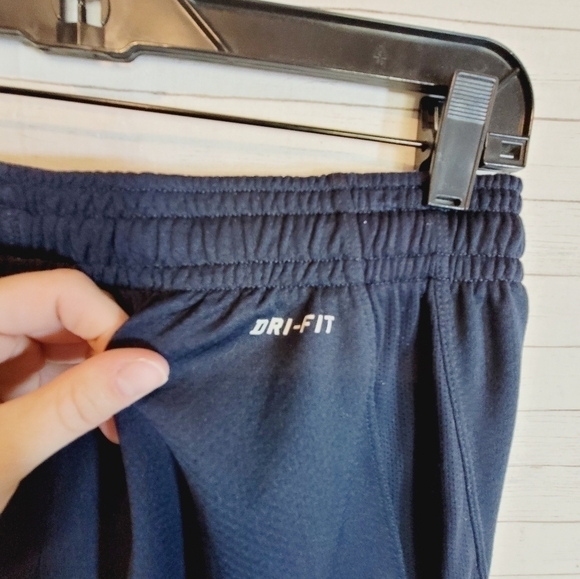 NIKE DRI-FIT DARK BLUE SWEATPANTS, SZ LARGE - Picture 7 of 14